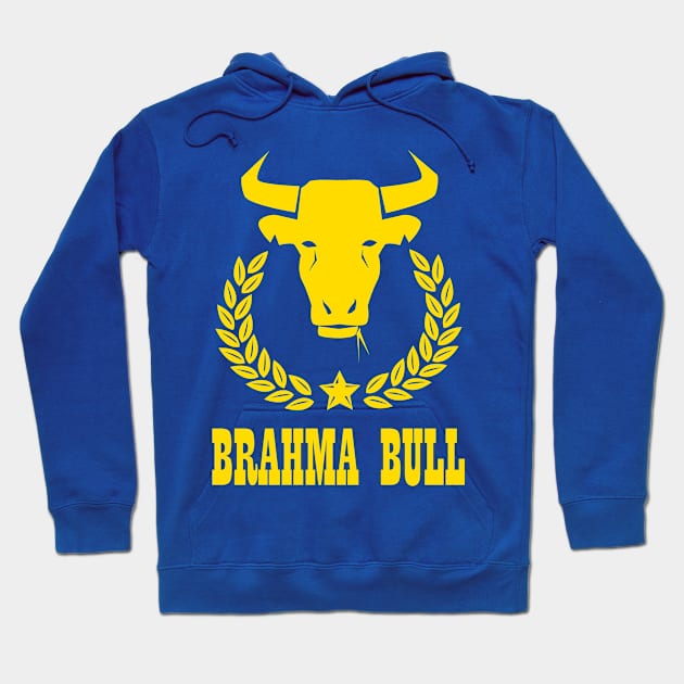 Brahma Bull Golden Hoodie by DanielCostaart